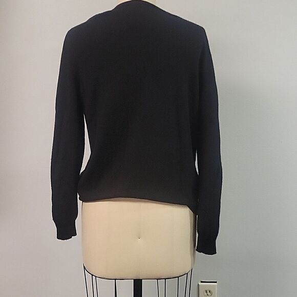 CK Calvin Klein 100%Merino wool v neck, size L - Picture 2 of 5